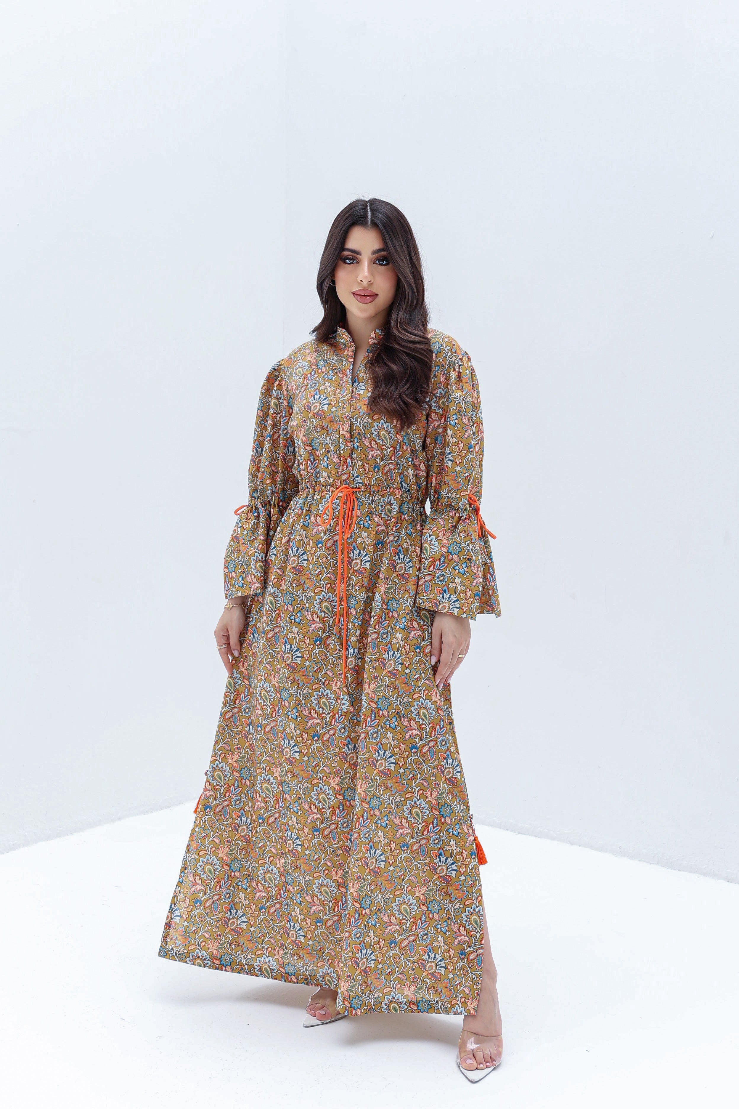 Hessa - L96 - Mustard Floral