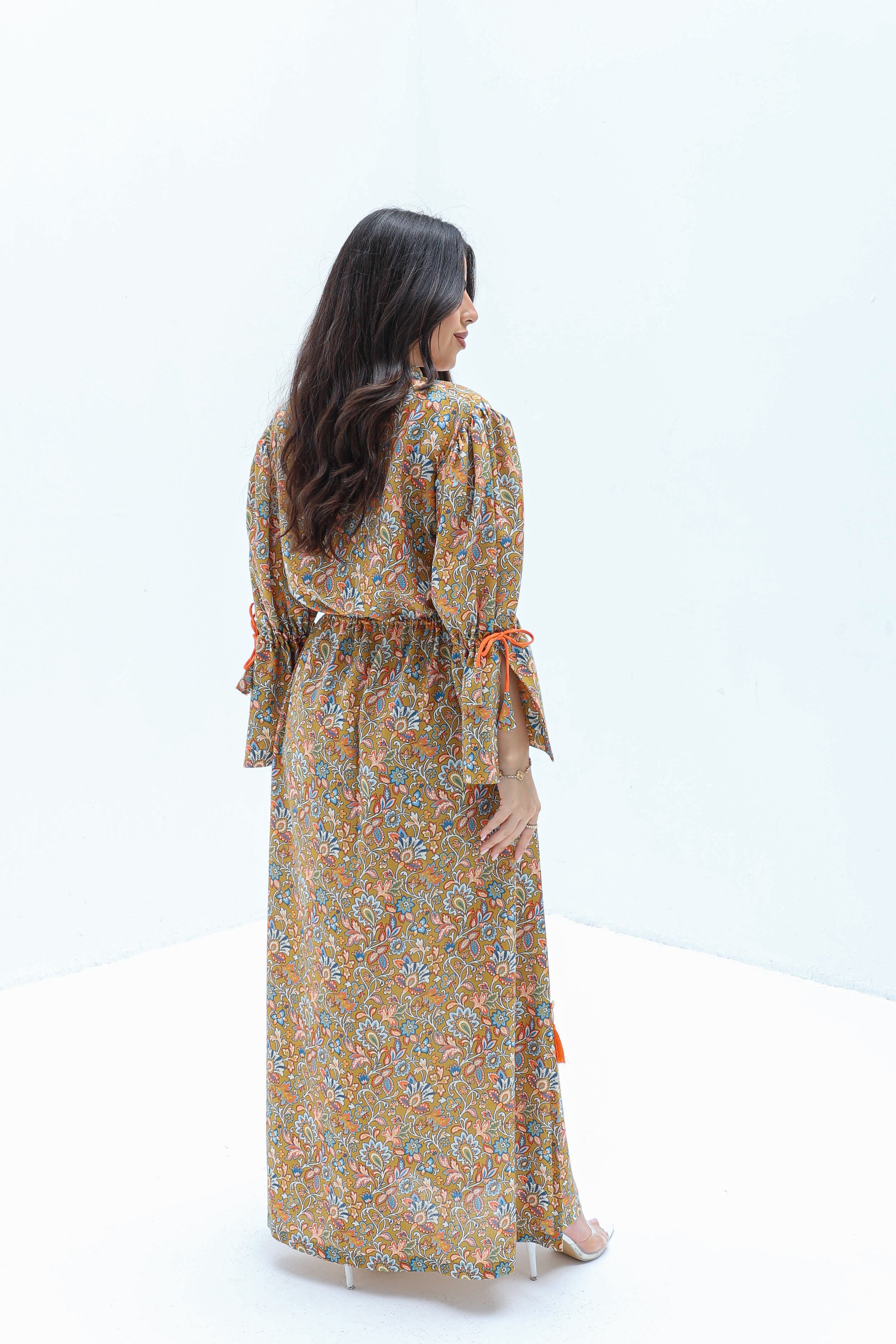 Hessa - L96 - Mustard Floral