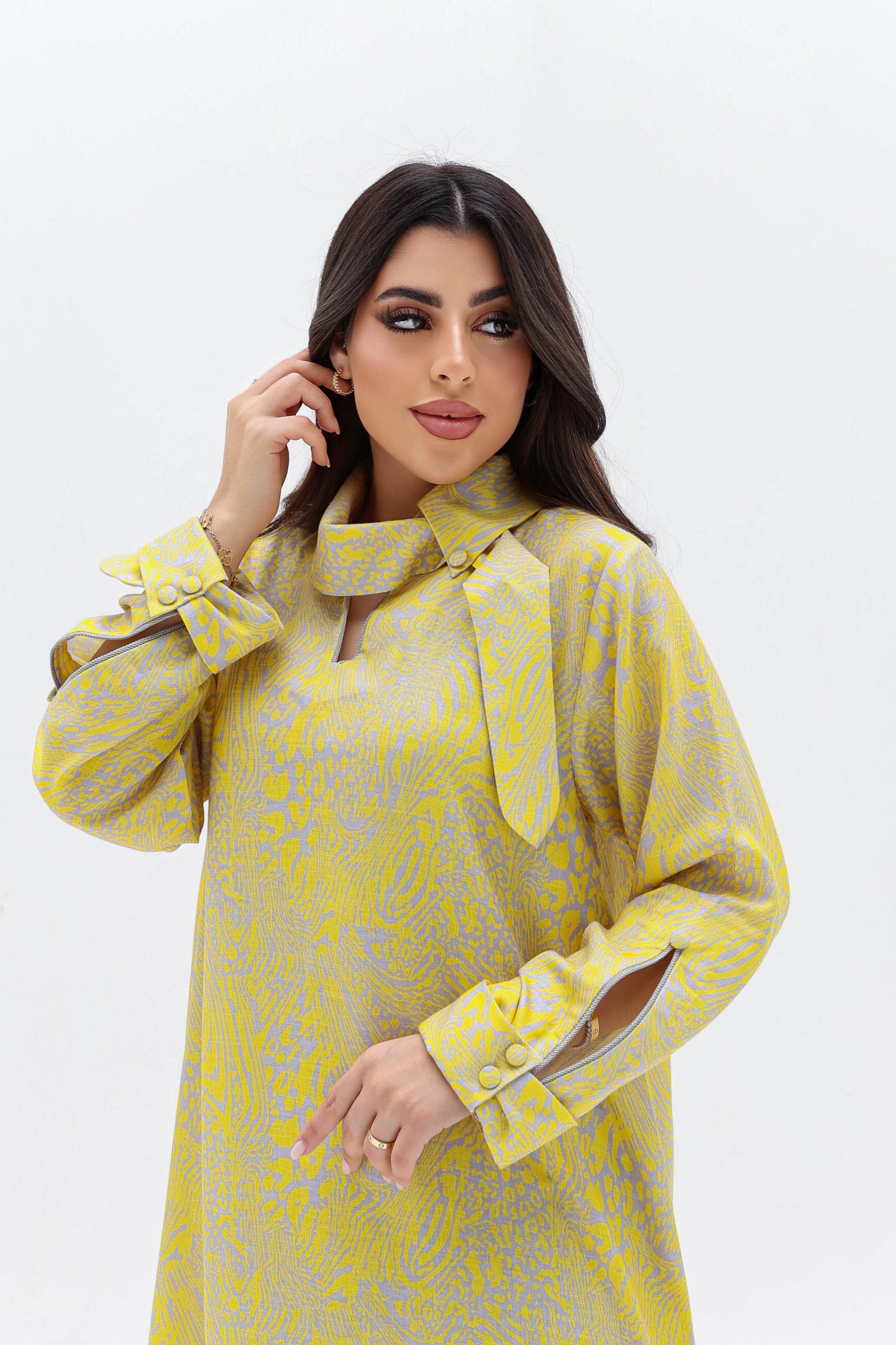 Dalal - L97 - Yellow Grey