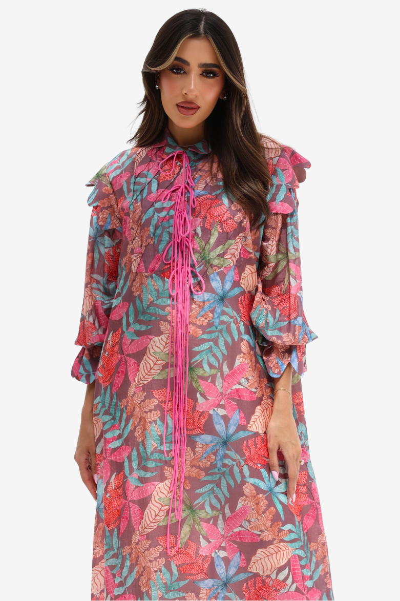 cotton leaves print