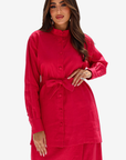 Ruby Essence Linen Blend Co-ord Set