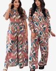 Tropical Aviary Linen Blend Set