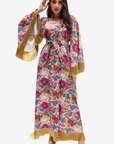 Vintage Garden Fringe Jalabiya