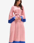 Vintage Garden Fringe Jalabiya