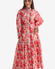 Floral Dress Linen 
