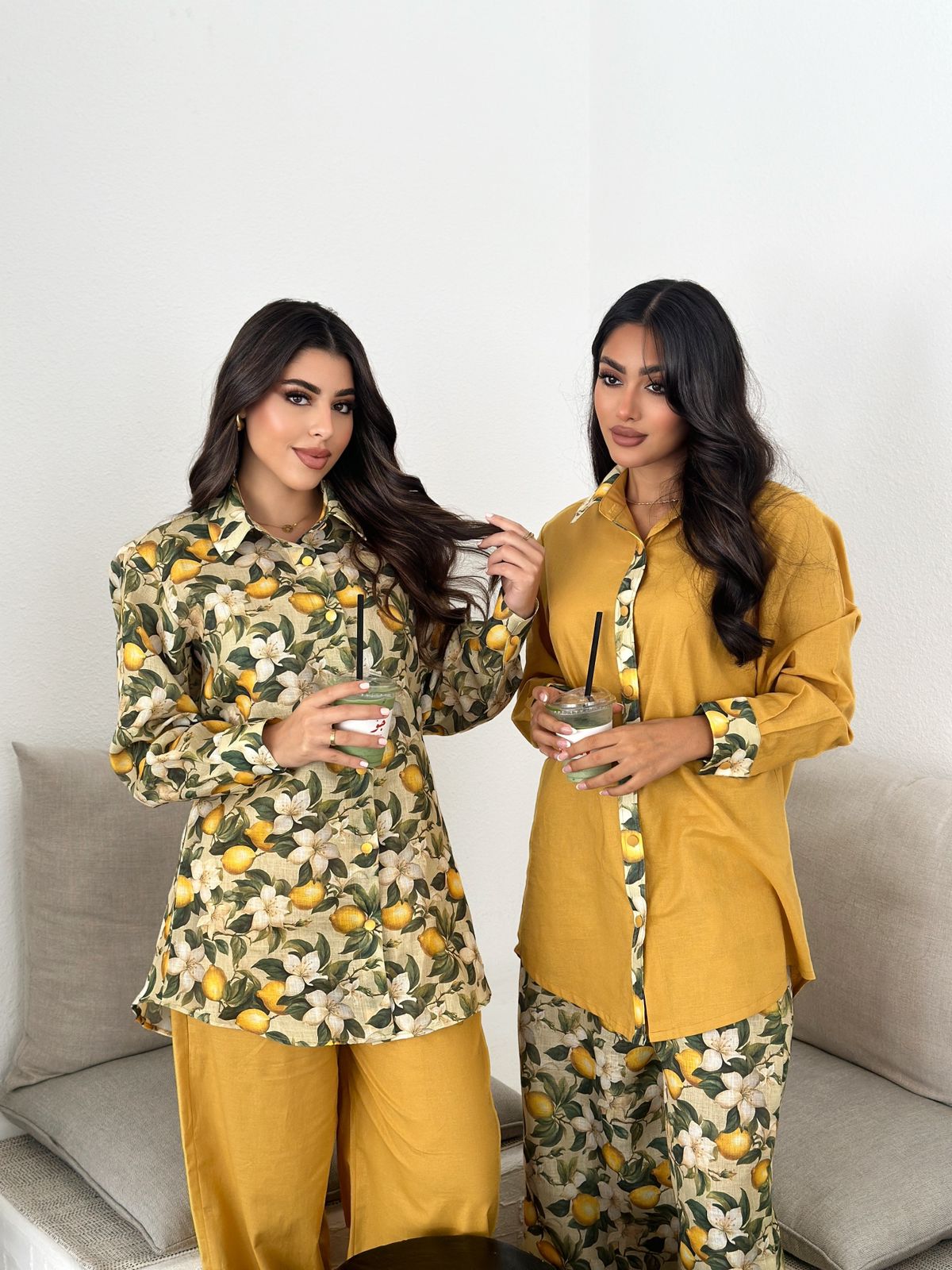 Lemon — Mix & Match Linen Co-ord Set