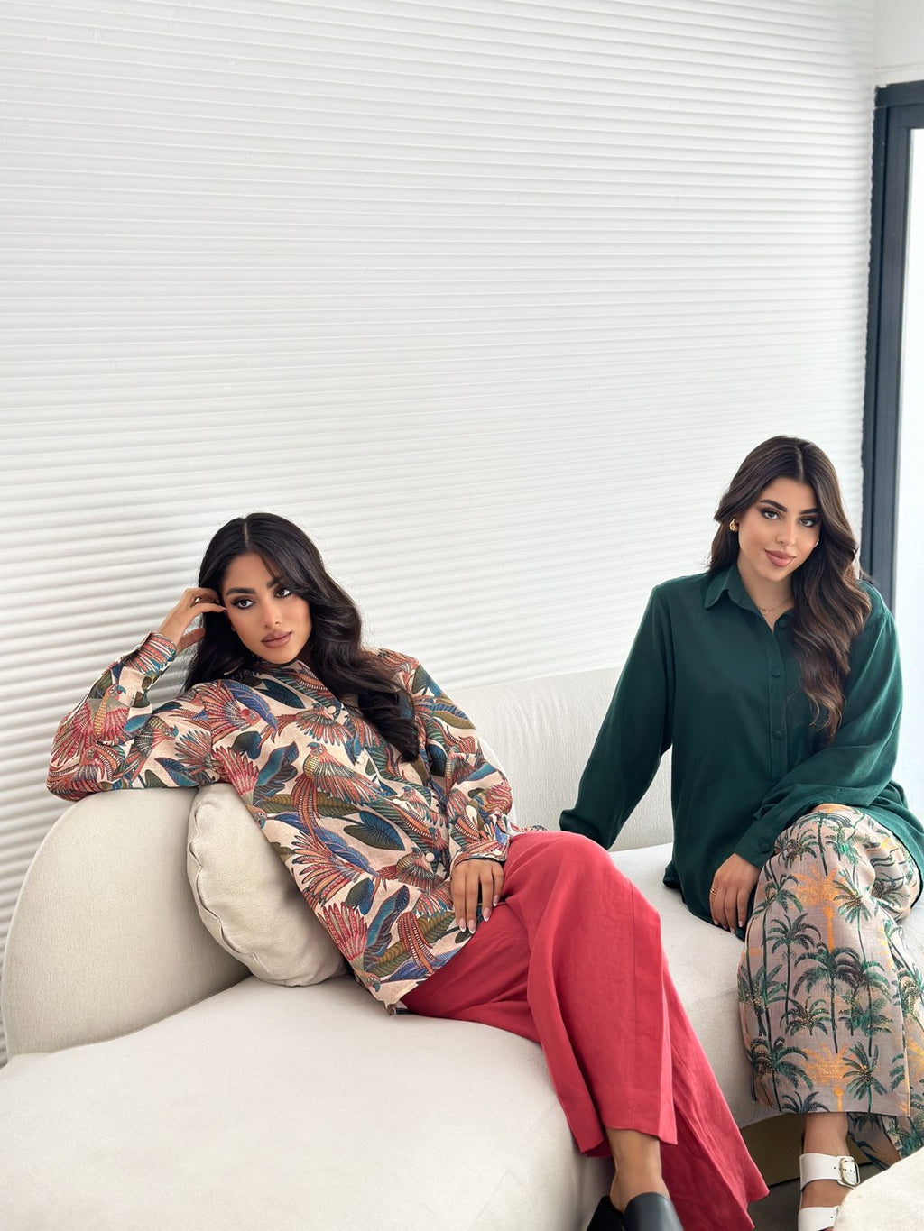 Tayr — Bird of Paradise Mix & Match Linen Co-ord Set