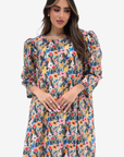 Flower print Cotton Jalabiya