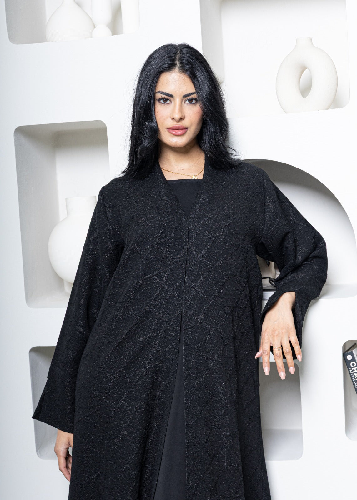 Abaya 108 ( Black 15 )
