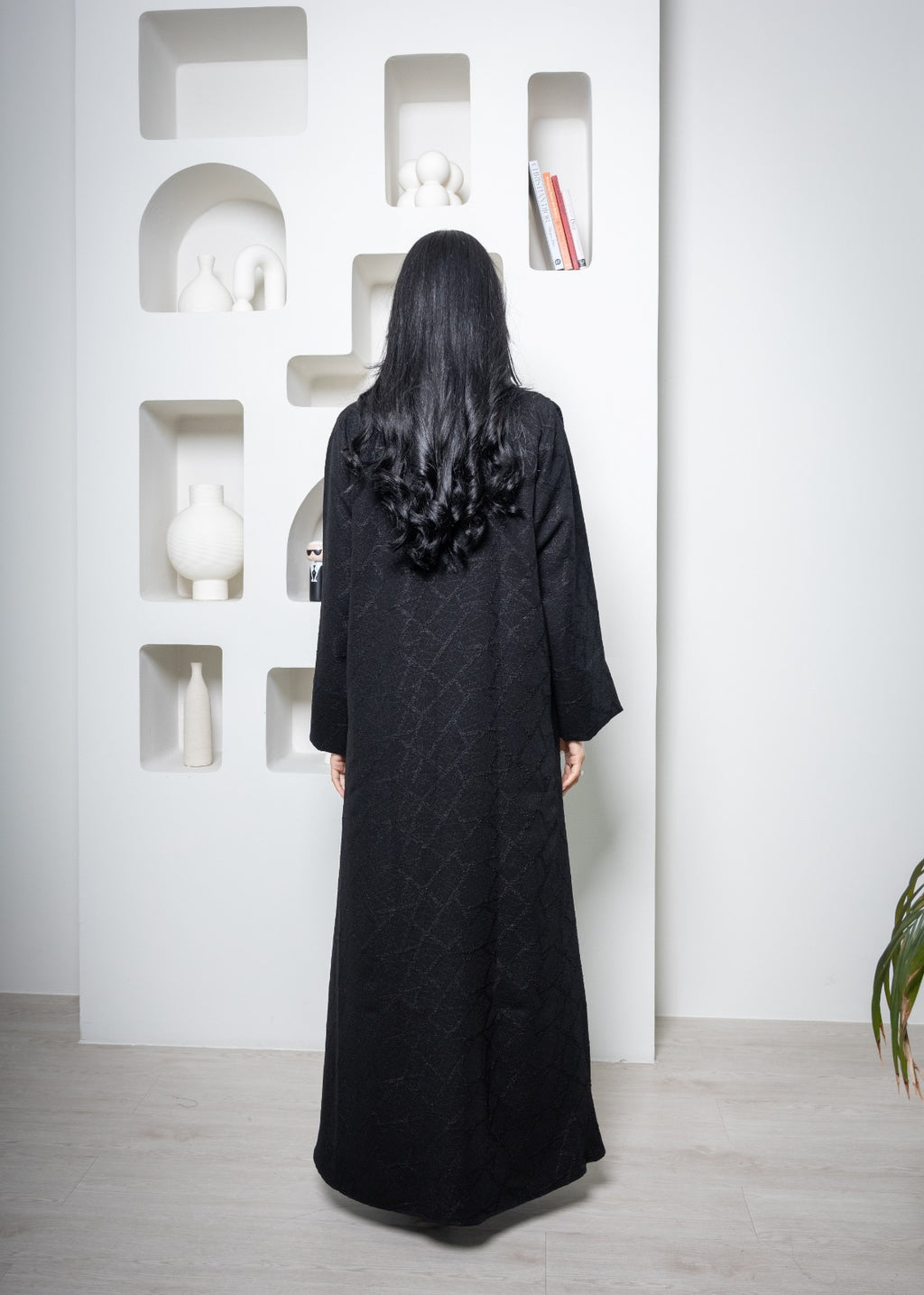 Abaya 108 ( Black 15 )