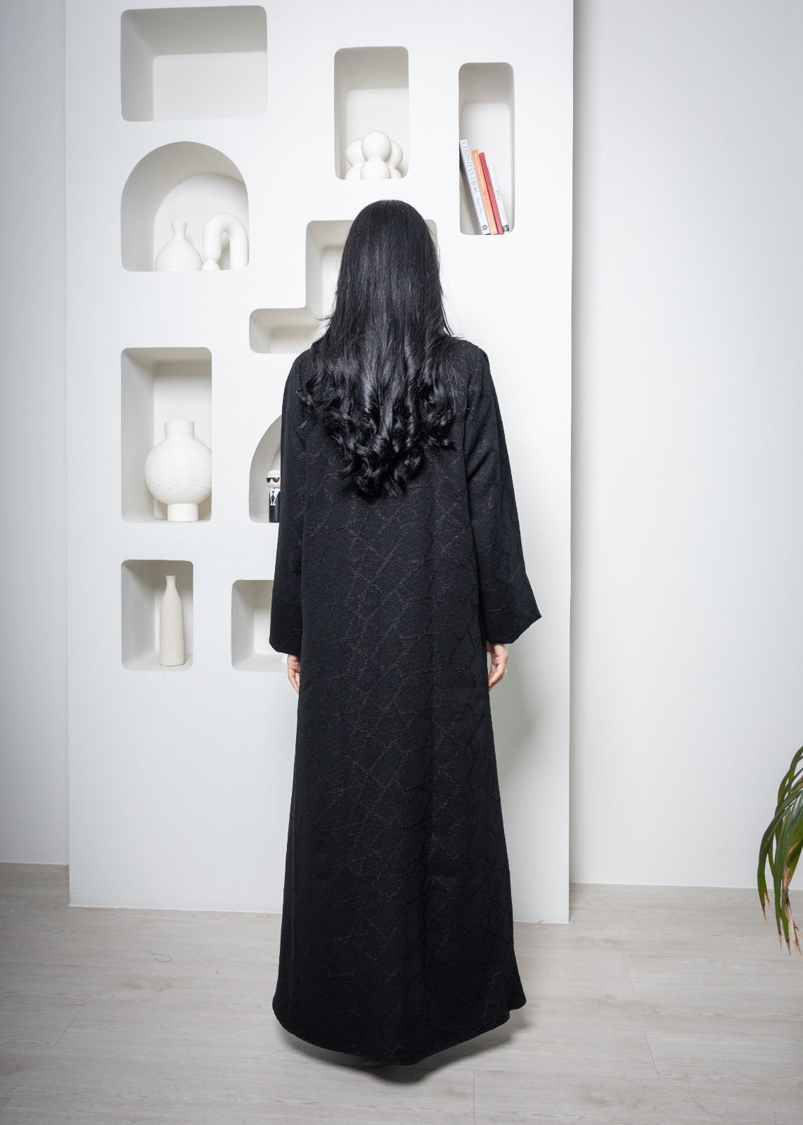Abaya 108 ( Black 15 )