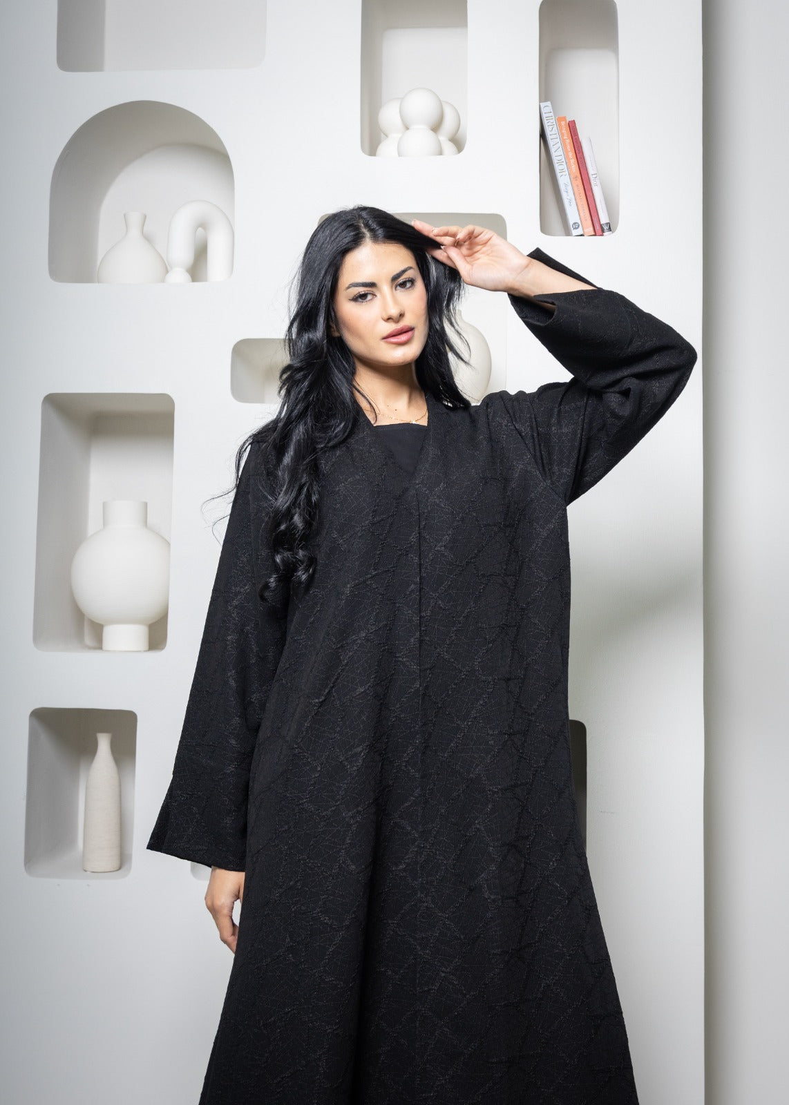 Abaya 108 ( Black 15 )