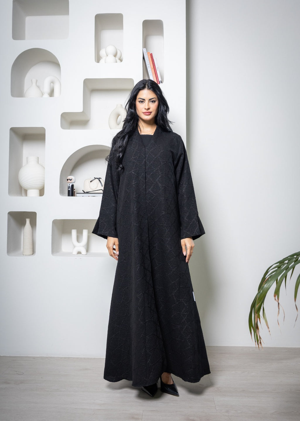 Abaya 108 ( Black 15 )