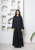 Abaya 108 ( Black 3 )