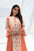 Contrast Panel Print Cotton Jalabiya elegant flared sleeve detail