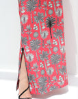 Hand embellished palm motif detail on Palm Embellished Jalabiya