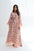 Vintage Garden Fringe Jalabiya - Peony Lace Variant Full Length